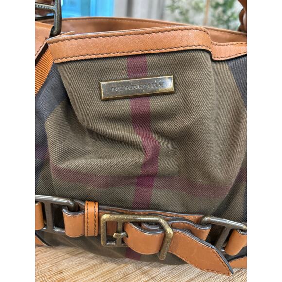 Burberry “House Check” Satchel - Picture 2 of 14